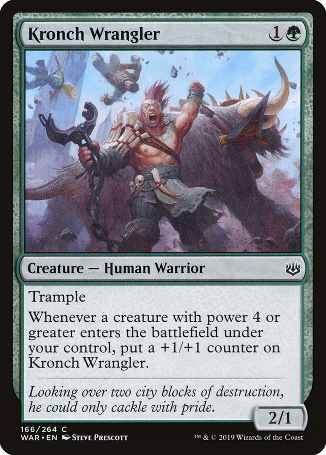 Kronch Wrangler [War of the Spark] MTG Single Magic: The Gathering    | Red Claw Gaming