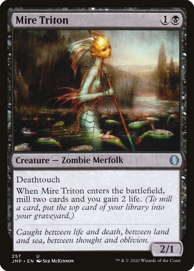 Mire Triton [Jumpstart] MTG Single Magic: The Gathering    | Red Claw Gaming