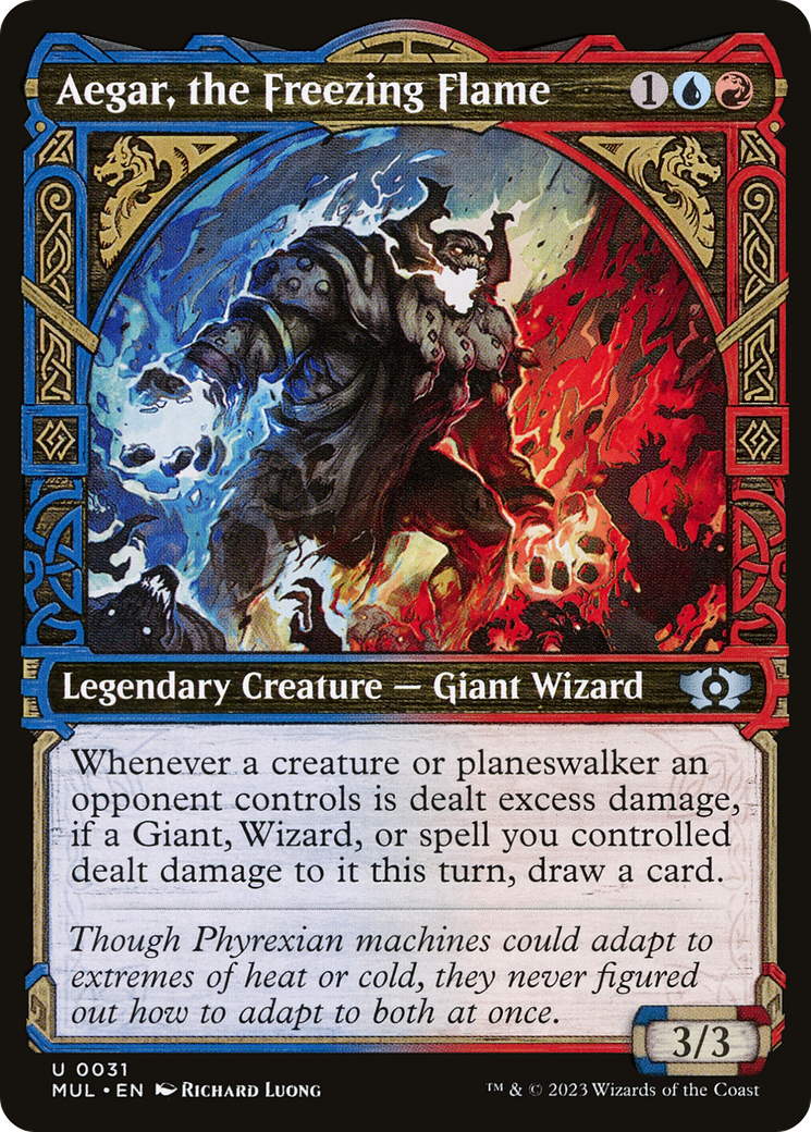 Aegar, the Freezing Flame [Multiverse Legends] MTG Single Magic: The Gathering    | Red Claw Gaming