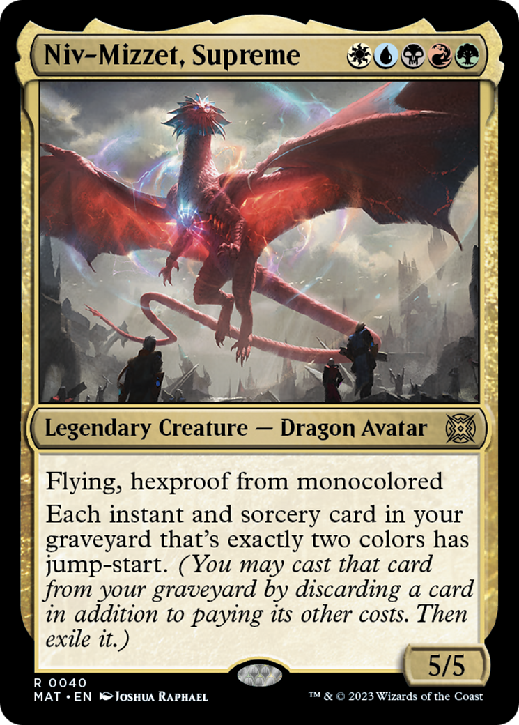 Niv-Mizzet, Supreme [March of the Machine: The Aftermath] MTG Single Magic: The Gathering    | Red Claw Gaming