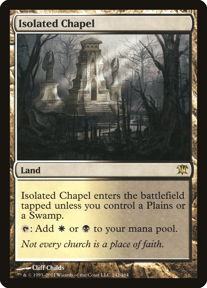 Isolated Chapel [Innistrad] MTG Single Magic: The Gathering    | Red Claw Gaming