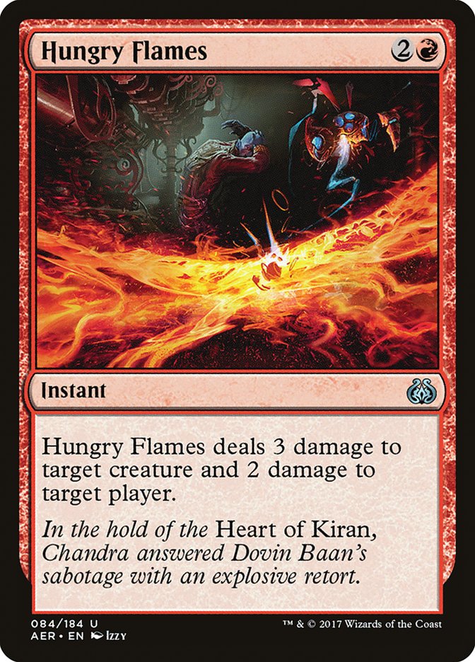 Hungry Flames [Aether Revolt] MTG Single Magic: The Gathering    | Red Claw Gaming