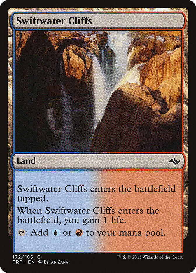 Swiftwater Cliffs [Fate Reforged] MTG Single Magic: The Gathering    | Red Claw Gaming