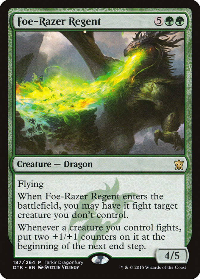 Foe-Razer Regent [Tarkir Dragonfury] MTG Single Magic: The Gathering    | Red Claw Gaming