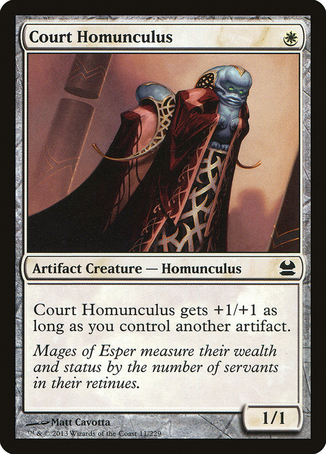 Court Homunculus [Modern Masters] MTG Single Magic: The Gathering    | Red Claw Gaming
