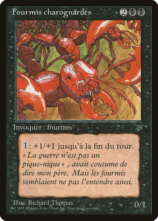Carrion Ants (French) - "Fourmis charognardes" [Renaissance] MTG Single Magic: The Gathering    | Red Claw Gaming
