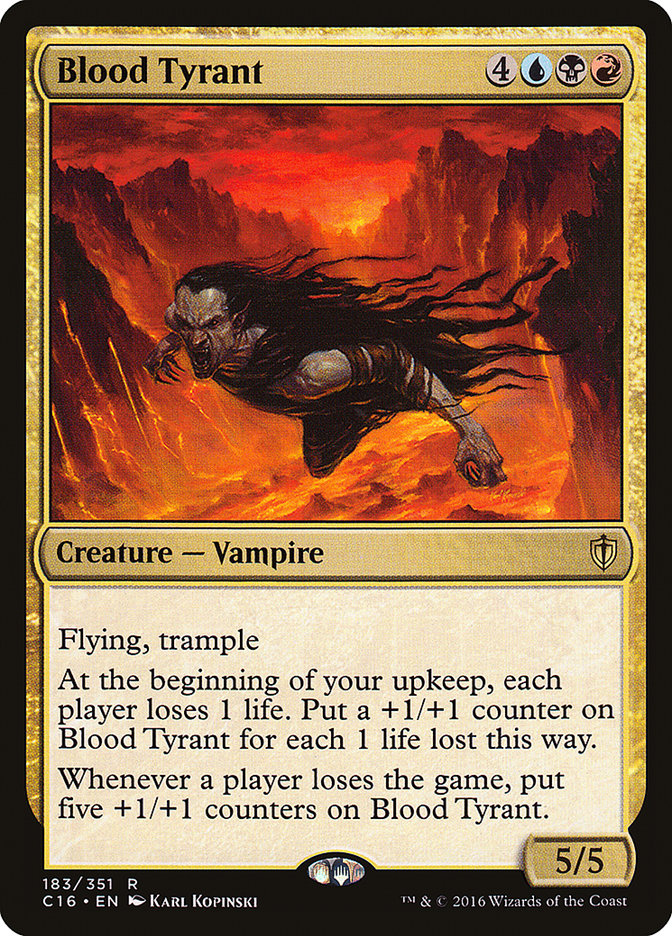 Blood Tyrant [Commander 2016] MTG Single Magic: The Gathering    | Red Claw Gaming
