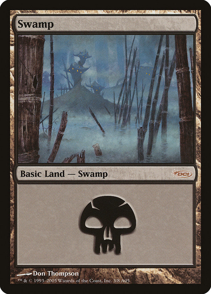 Swamp (3) [Arena League 2005] MTG Single Magic: The Gathering    | Red Claw Gaming