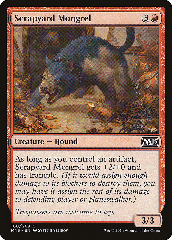 Scrapyard Mongrel [Magic 2015] MTG Single Magic: The Gathering    | Red Claw Gaming