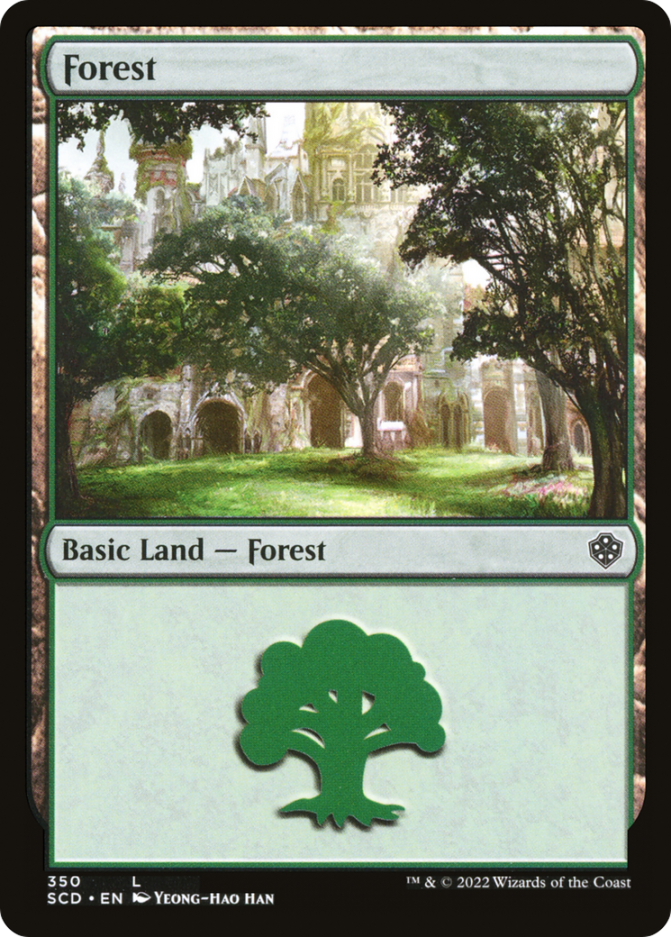 Forest (350) [Starter Commander Decks] MTG Single Magic: The Gathering    | Red Claw Gaming