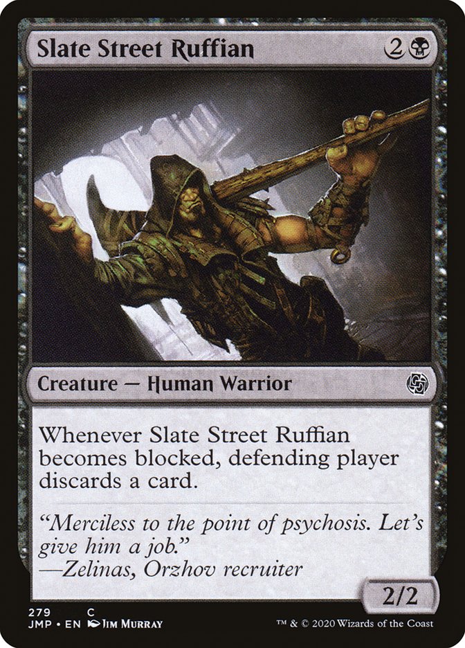 Slate Street Ruffian [Jumpstart] MTG Single Magic: The Gathering    | Red Claw Gaming