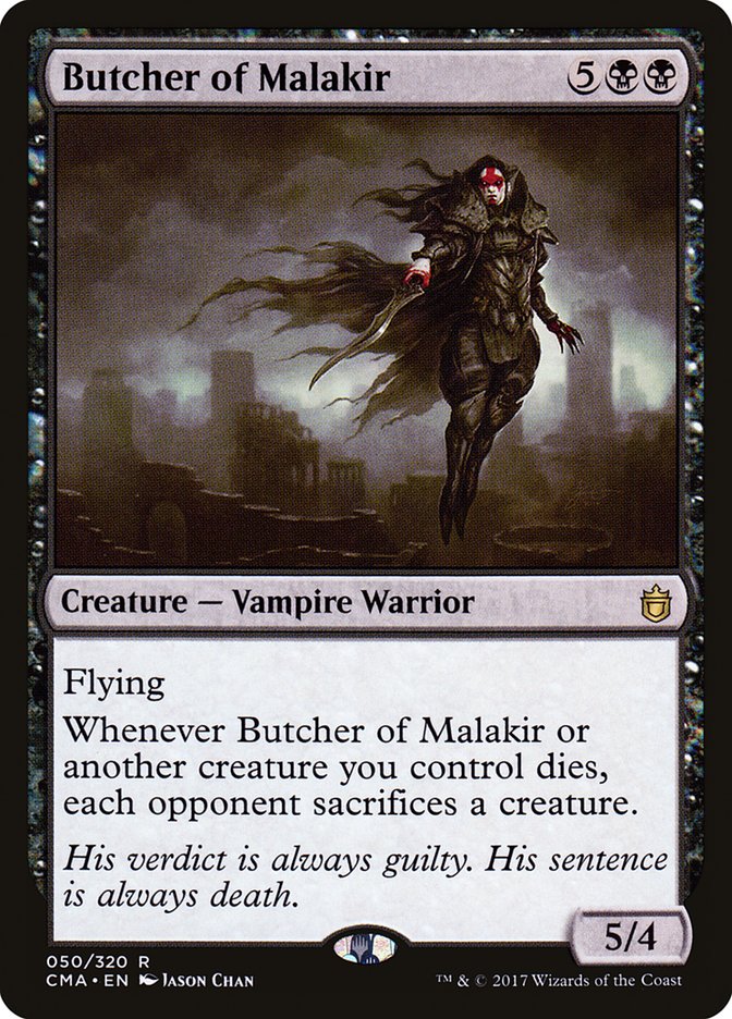Butcher of Malakir [Commander Anthology] MTG Single Magic: The Gathering    | Red Claw Gaming