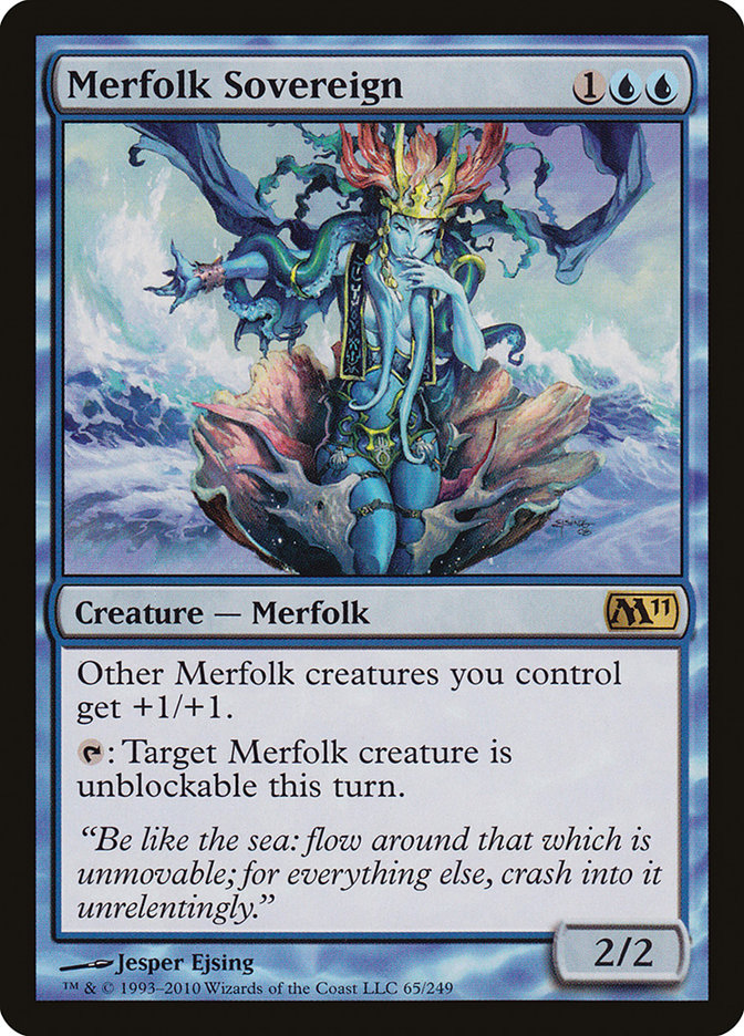 Merfolk Sovereign [Magic 2011] MTG Single Magic: The Gathering    | Red Claw Gaming