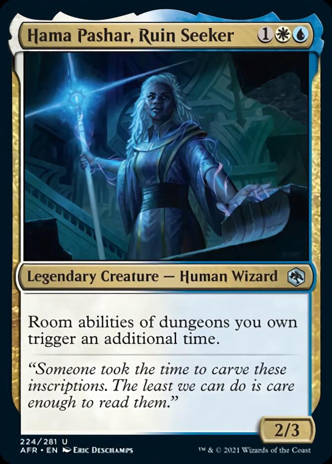 Hama Pashar, Ruin Seeker [Dungeons & Dragons: Adventures in the Forgotten Realms] MTG Single Magic: The Gathering    | Red Claw Gaming