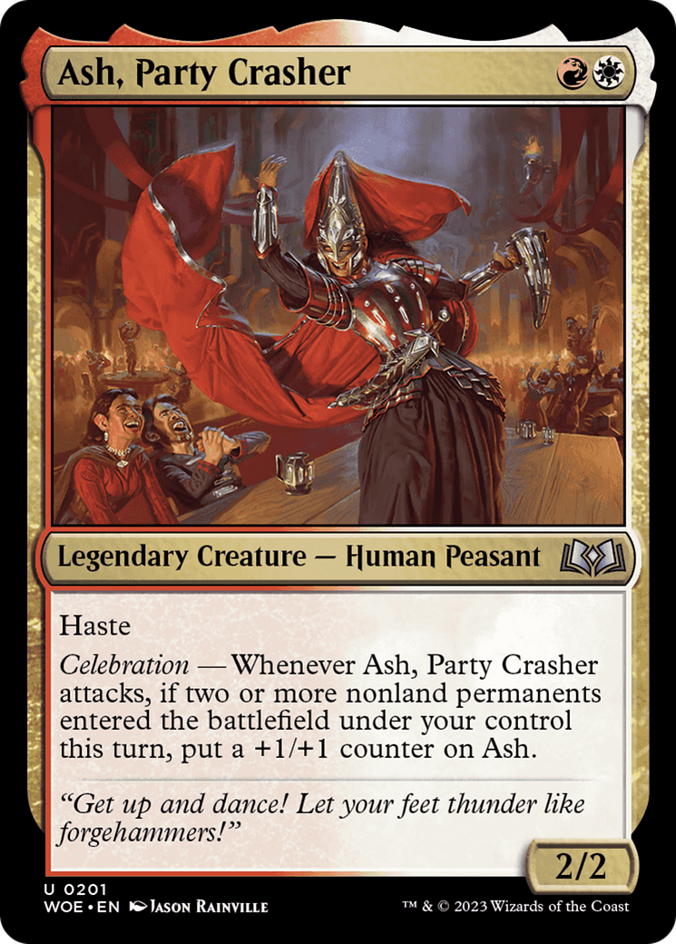 Ash, Party Crasher [Wilds of Eldraine] MTG Single Magic: The Gathering    | Red Claw Gaming