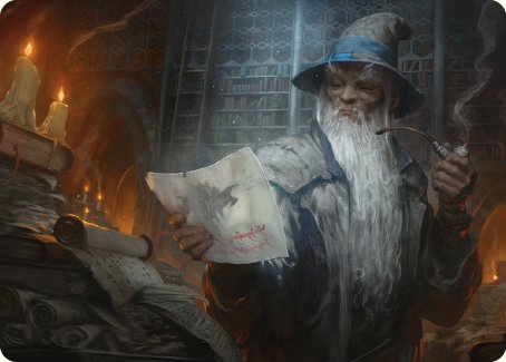 Learn from the Past Art Card [The Lord of the Rings: Tales of Middle-earth Art Series] MTG Single Magic: The Gathering    | Red Claw Gaming
