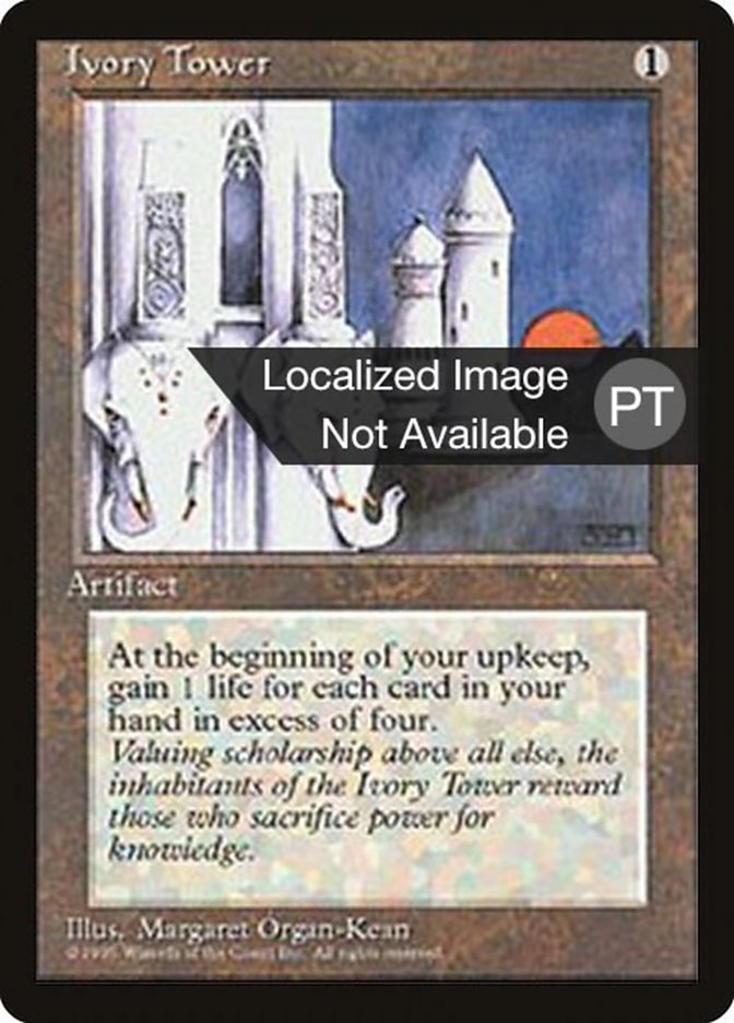 Ivory Tower [Fourth Edition (Foreign Black Border)] MTG Single Magic: The Gathering    | Red Claw Gaming