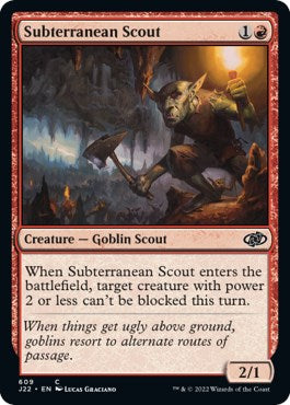 Subterranean Scout [Jumpstart 2022] MTG Single Magic: The Gathering    | Red Claw Gaming