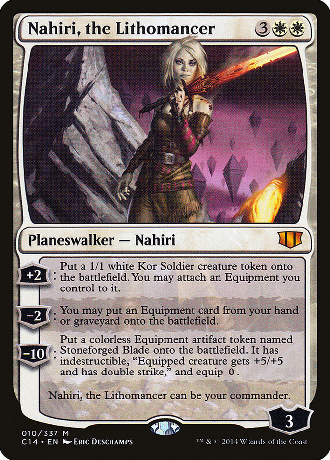 Nahiri, the Lithomancer [Commander 2014] MTG Single Magic: The Gathering    | Red Claw Gaming