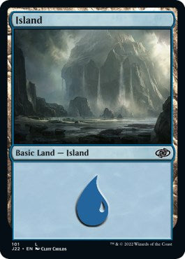 Island (101) [Jumpstart 2022] MTG Single Magic: The Gathering    | Red Claw Gaming