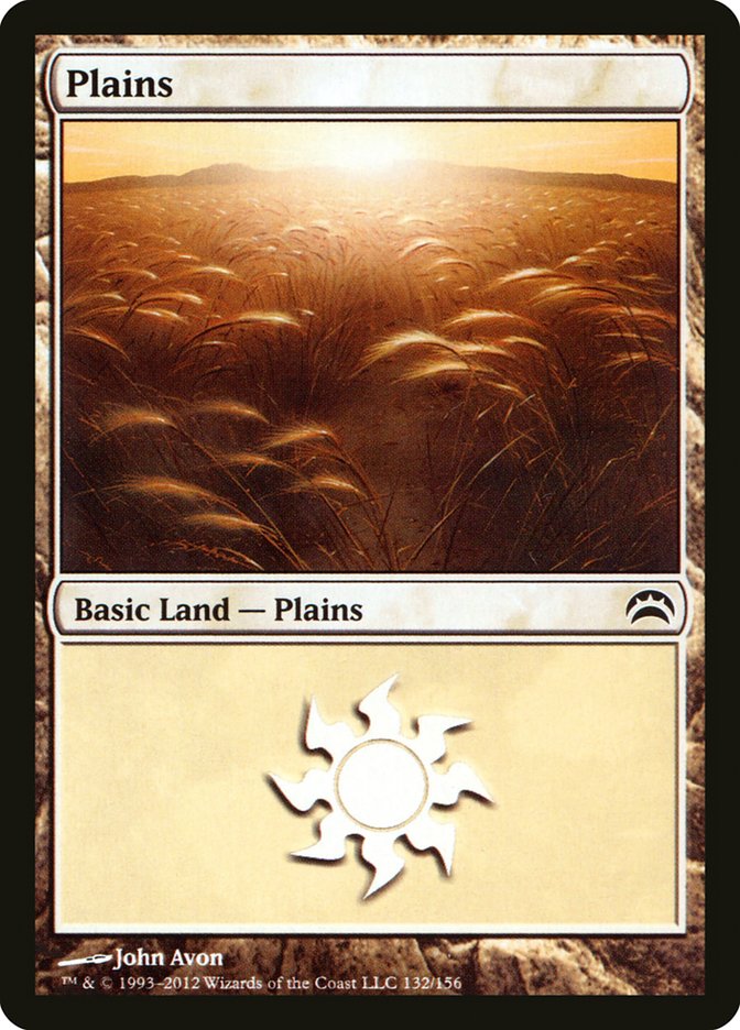 Plains (132) [Planechase 2012] MTG Single Magic: The Gathering    | Red Claw Gaming