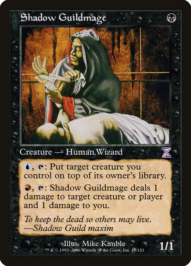 Shadow Guildmage [Time Spiral Timeshifted] MTG Single Magic: The Gathering    | Red Claw Gaming