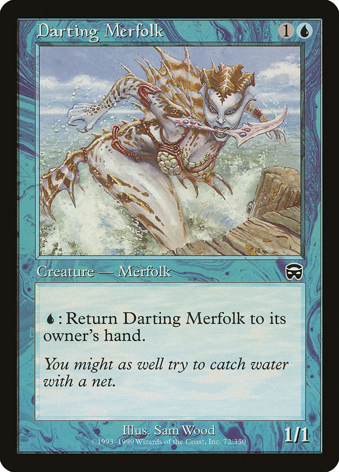 Darting Merfolk [Mercadian Masques] MTG Single Magic: The Gathering    | Red Claw Gaming