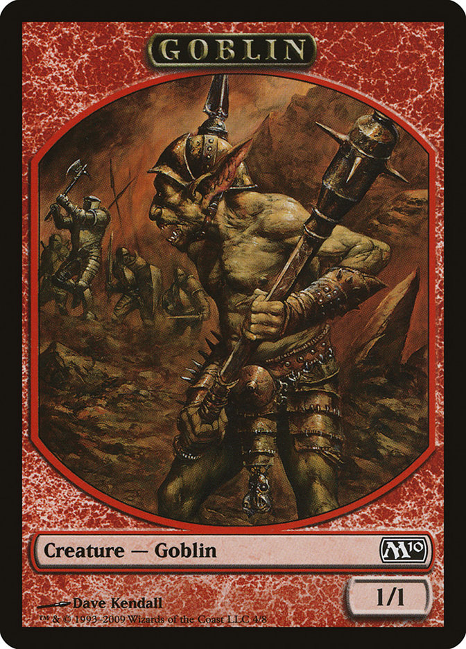 Goblin Token [Magic 2010 Tokens] MTG Single Magic: The Gathering    | Red Claw Gaming