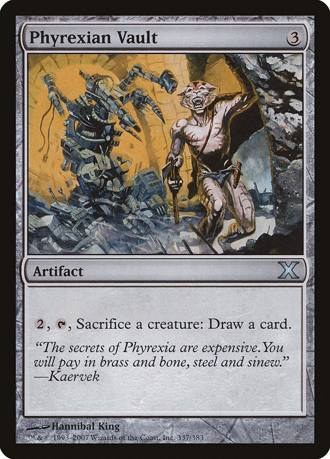 Phyrexian Vault [Tenth Edition] MTG Single Magic: The Gathering    | Red Claw Gaming