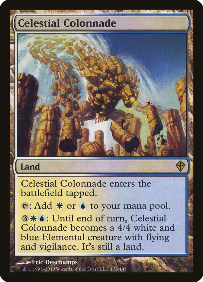 Celestial Colonnade [Worldwake] MTG Single Magic: The Gathering    | Red Claw Gaming
