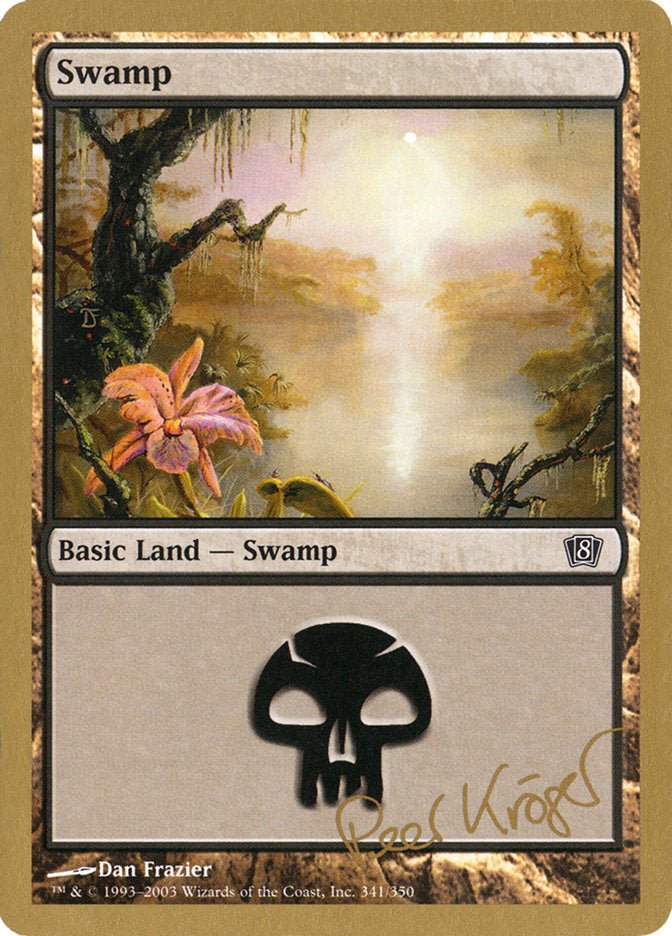 Swamp (pk341) (Peer Kroger) [World Championship Decks 2003] MTG Single Magic: The Gathering    | Red Claw Gaming