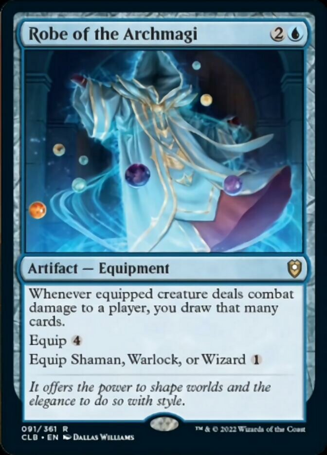 Robe of the Archmagi [Commander Legends: Battle for Baldur's Gate] MTG Single Magic: The Gathering    | Red Claw Gaming