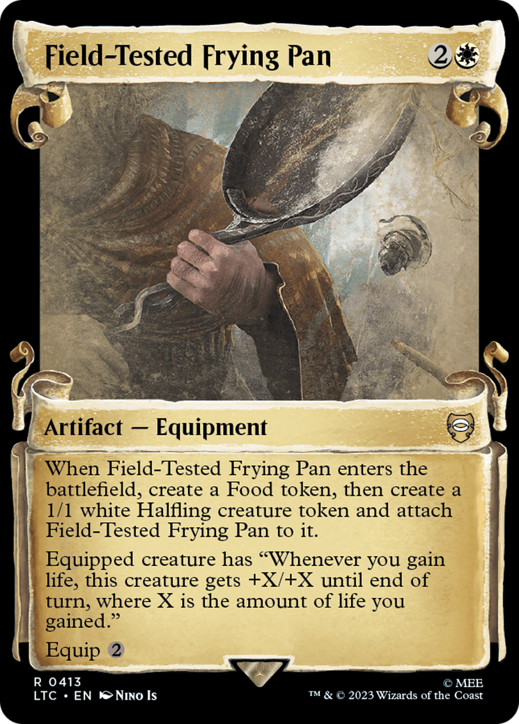 Field-Tested Frying Pan [The Lord of the Rings: Tales of Middle-Earth Commander Showcase Scrolls] MTG Single Magic: The Gathering    | Red Claw Gaming