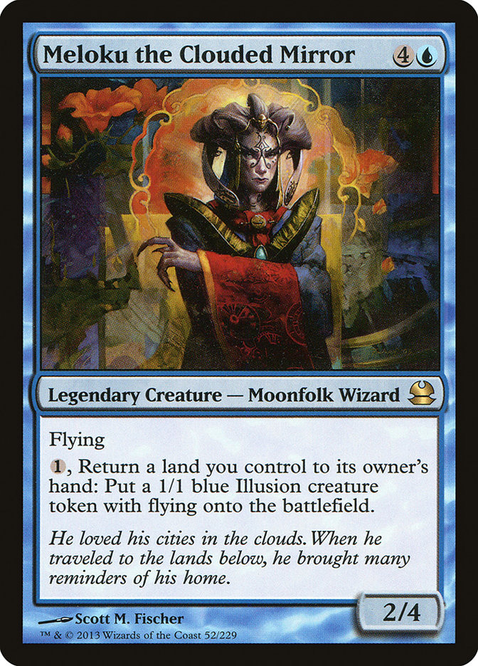 Meloku the Clouded Mirror [Modern Masters] MTG Single Magic: The Gathering    | Red Claw Gaming