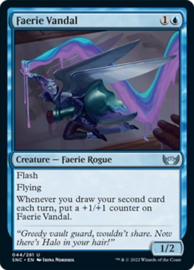 Faerie Vandal [Streets of New Capenna] MTG Single Magic: The Gathering    | Red Claw Gaming