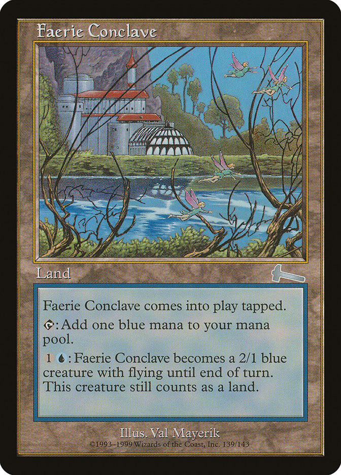Faerie Conclave [Urza's Legacy] MTG Single Magic: The Gathering    | Red Claw Gaming