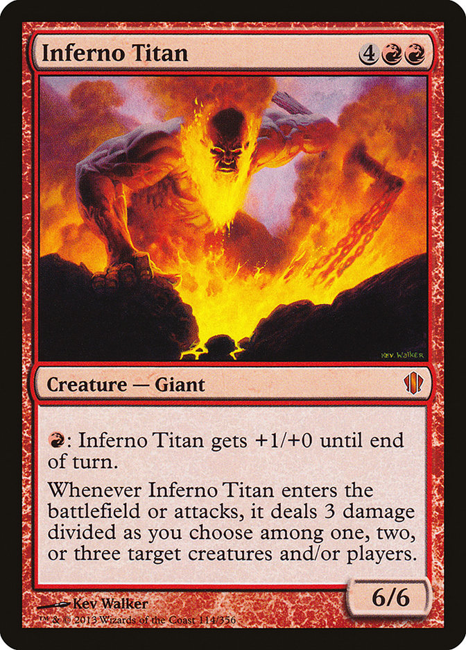 Inferno Titan [Commander 2013] MTG Single Magic: The Gathering    | Red Claw Gaming