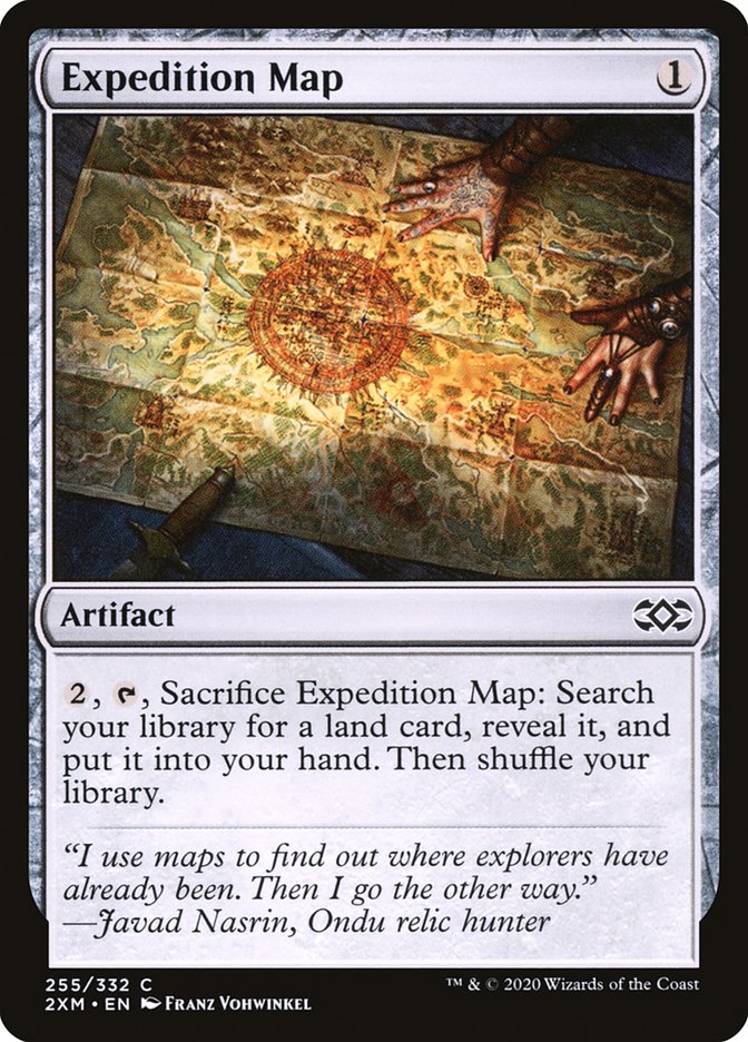 Expedition Map [Double Masters] MTG Single Magic: The Gathering    | Red Claw Gaming