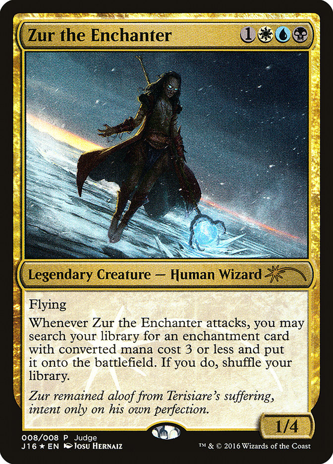 Zur the Enchanter [Judge Gift Cards 2016] MTG Single Magic: The Gathering    | Red Claw Gaming