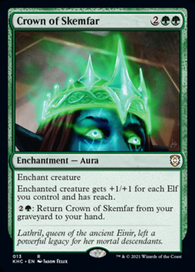 Crown of Skemfar [Kaldheim Commander] MTG Single Magic: The Gathering    | Red Claw Gaming