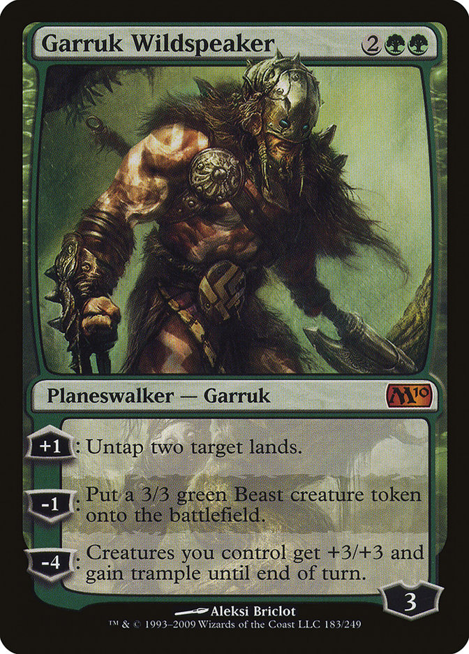 Garruk Wildspeaker [Magic 2010] MTG Single Magic: The Gathering    | Red Claw Gaming