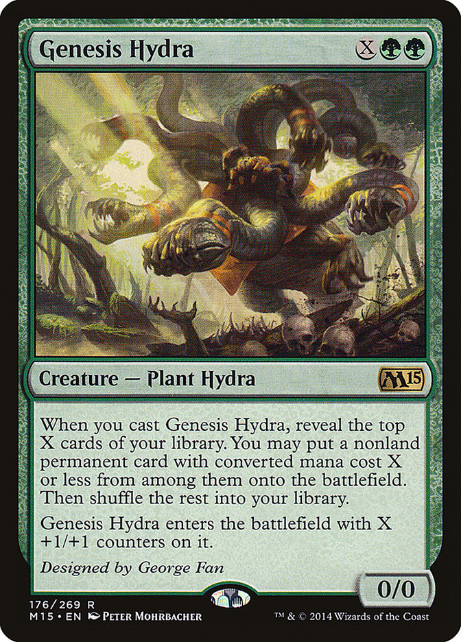 Genesis Hydra [Magic 2015] MTG Single Magic: The Gathering    | Red Claw Gaming
