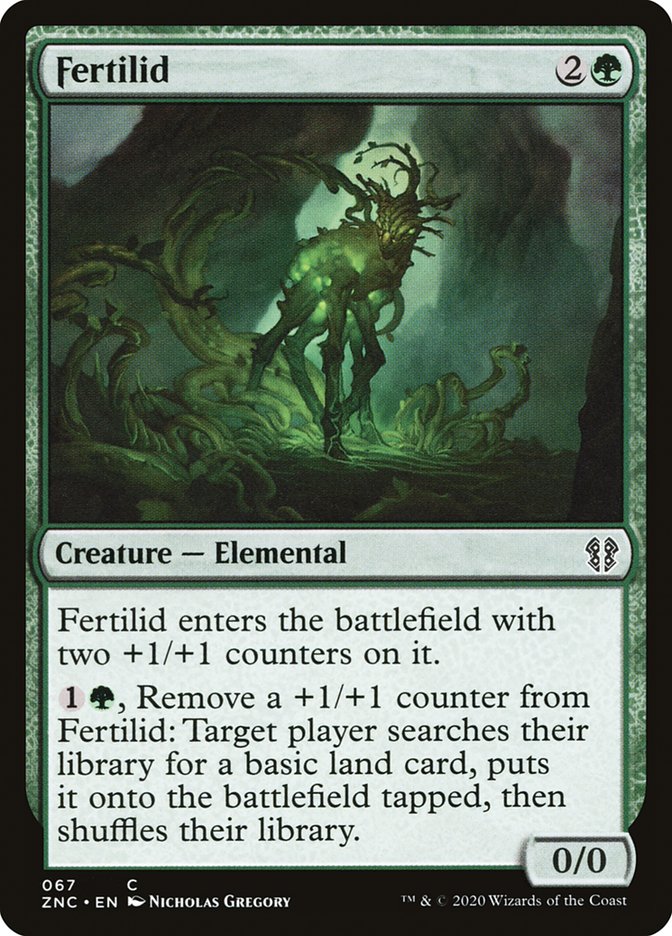 Fertilid [Zendikar Rising Commander] MTG Single Magic: The Gathering    | Red Claw Gaming