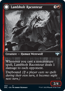 Lambholt Raconteur // Lambholt Ravager [Innistrad: Double Feature] MTG Single Magic: The Gathering    | Red Claw Gaming