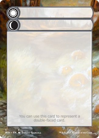 Helper Card (5/9) [Innistrad: Midnight Hunt Tokens] MTG Single Magic: The Gathering    | Red Claw Gaming