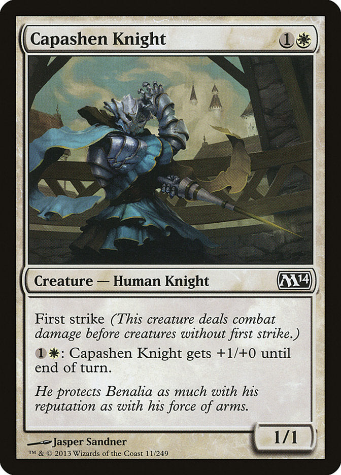 Capashen Knight [Magic 2014] MTG Single Magic: The Gathering    | Red Claw Gaming