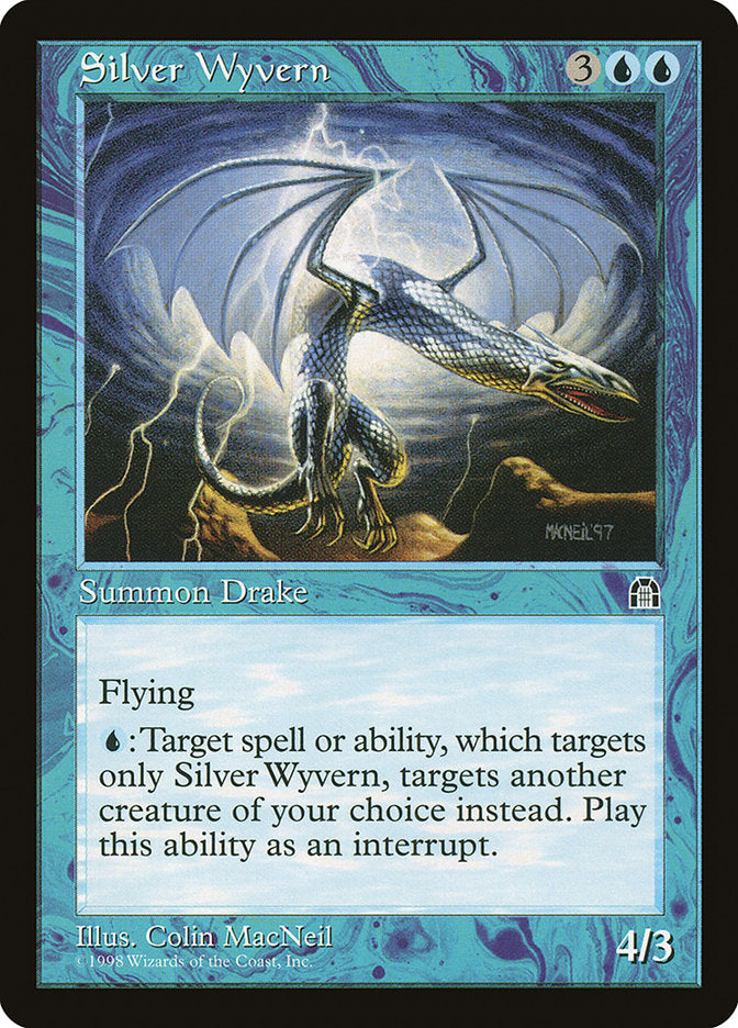 Silver Wyvern [Stronghold] MTG Single Magic: The Gathering    | Red Claw Gaming