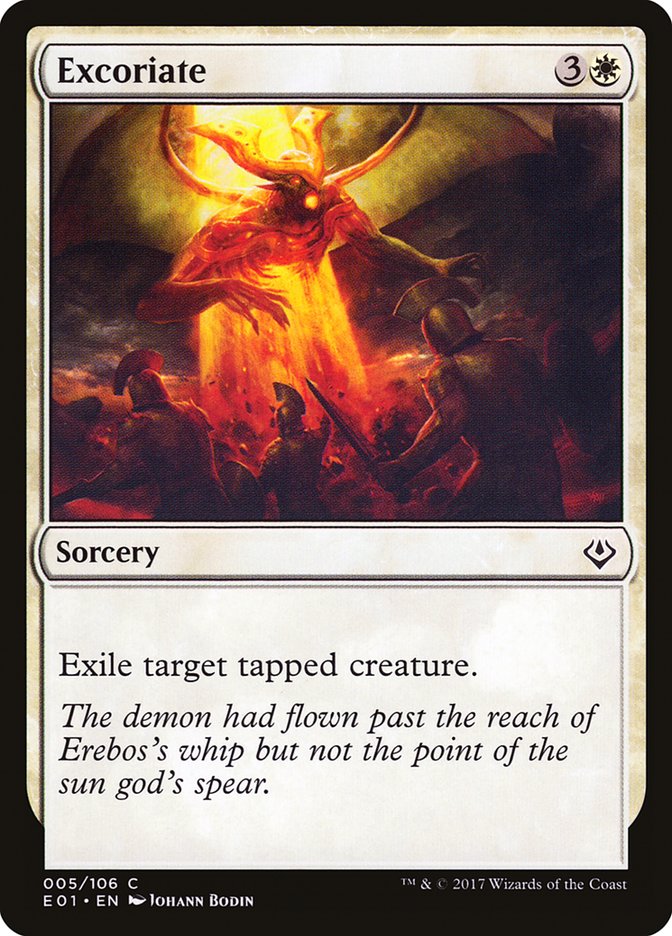 Excoriate [Archenemy: Nicol Bolas] MTG Single Magic: The Gathering    | Red Claw Gaming