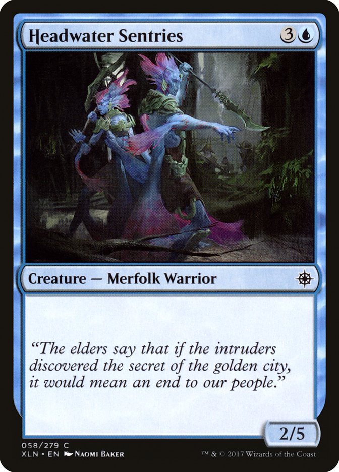 Headwater Sentries [Ixalan] MTG Single Magic: The Gathering    | Red Claw Gaming