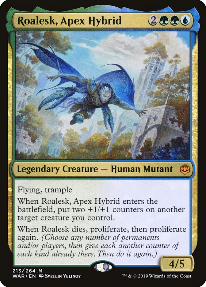 Roalesk, Apex Hybrid [War of the Spark] MTG Single Magic: The Gathering    | Red Claw Gaming